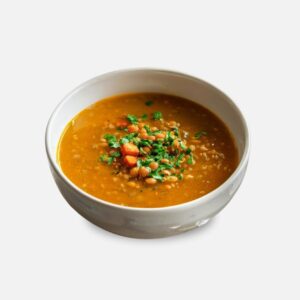 Soupe lentilles