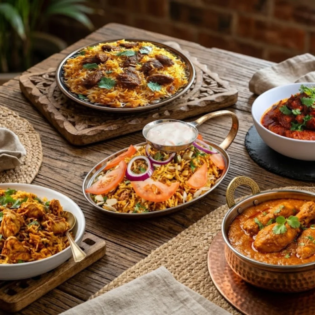 LES BIRIYANIS ET RIZ